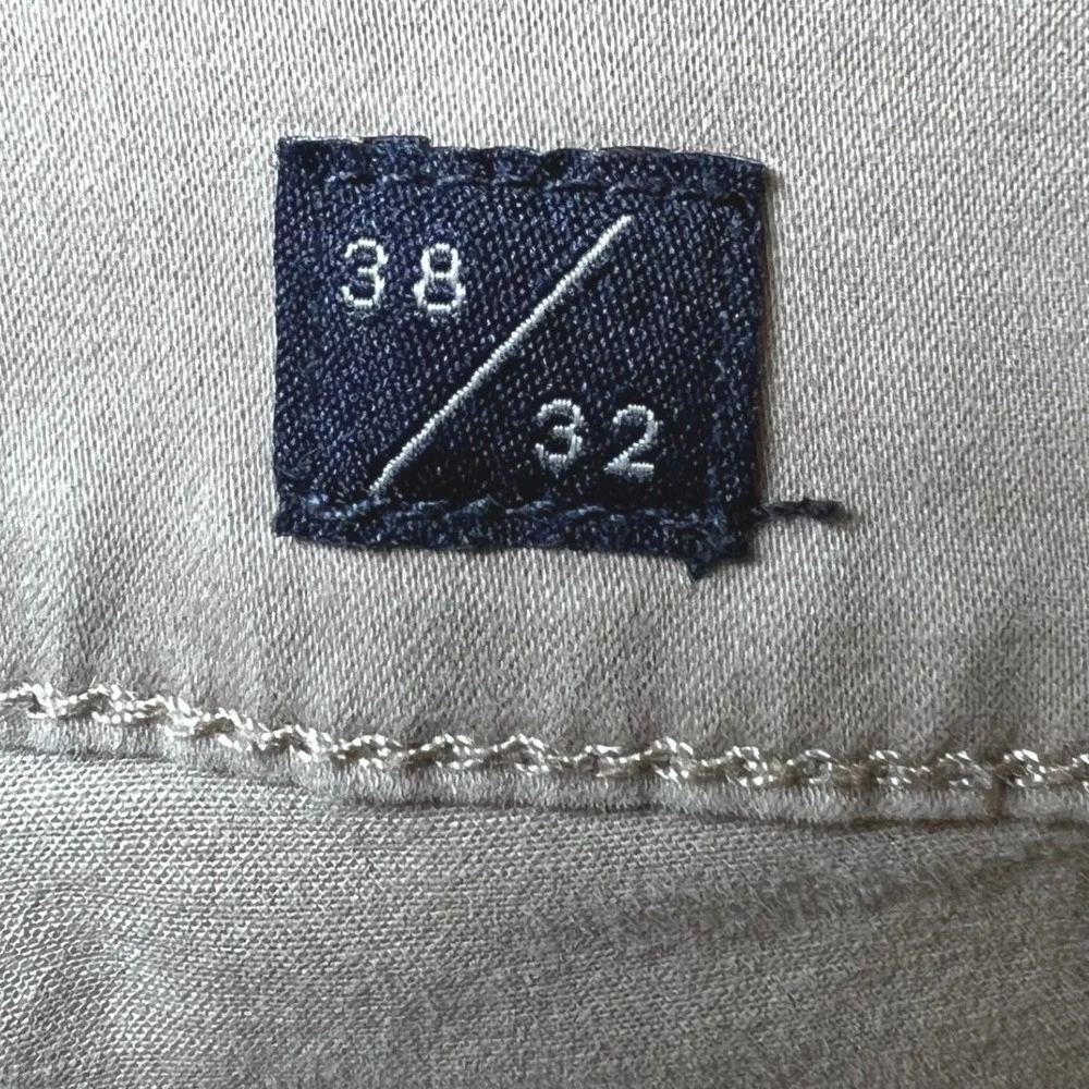 Lucky Brand 221 Mens Size 38x32 Straight Leg Khaki Twill Pants Business Casual